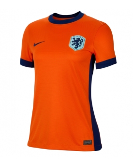 Paesi Bassi Maglia Gara Casa Repliche Europei 2024 Donna